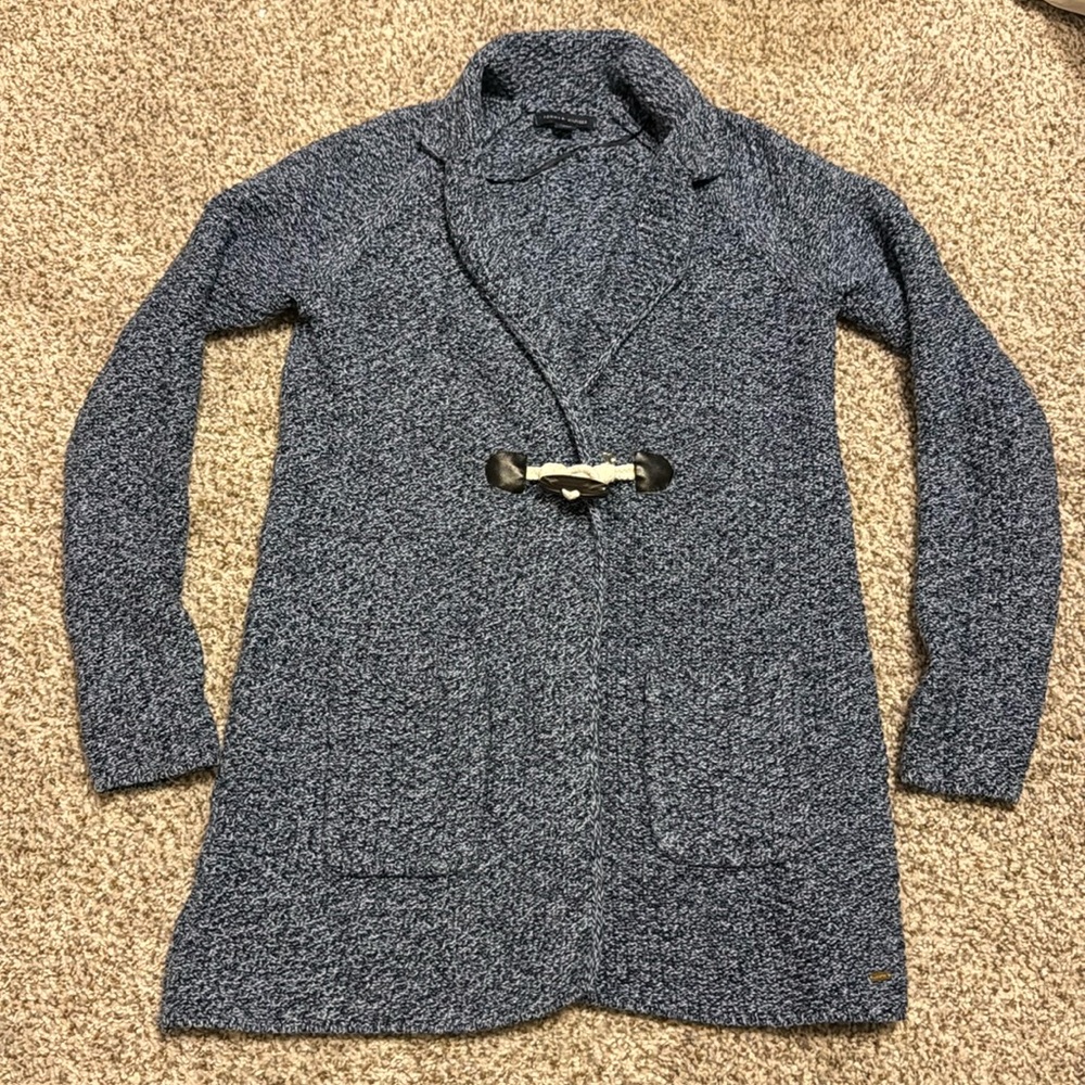 XS Tommy Hilfiger heavy knit cardigan blue size XS